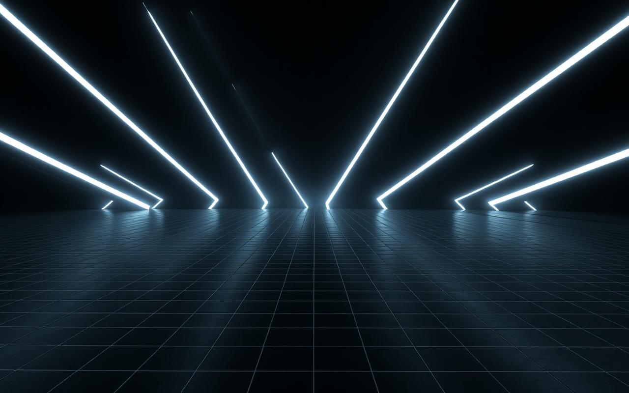 Convergencia de líneas de luz